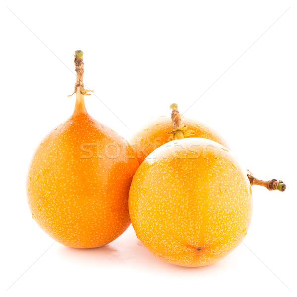 Passion fruits alimentaire orange tropicales jaune Photo stock © homydesign