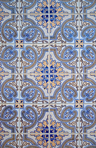 Traditional Portuguese azulejos Stock photo © homydesign