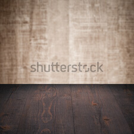 Holz Tabelle Holz Wand Baum Bau Stock foto © homydesign