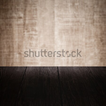 Holz Tabelle Holz Wand Textur Design Stock foto © homydesign
