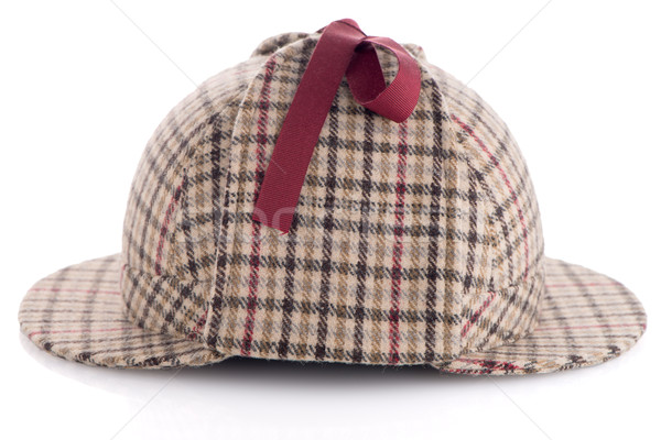 British Deerhunter or Sherlock Holmes cap Stock photo © homydesign