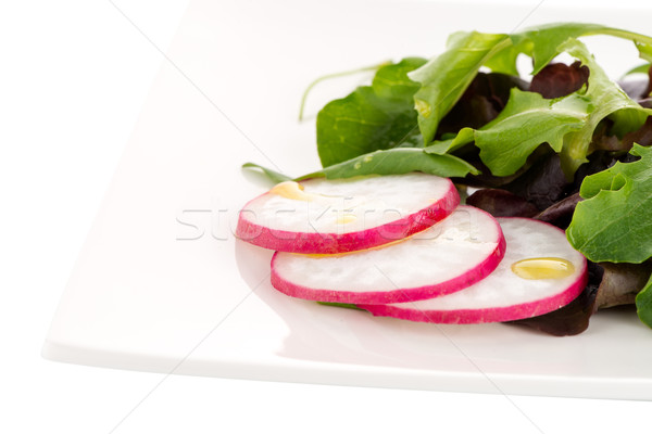Fresh salad mix Stock photo © homydesign
