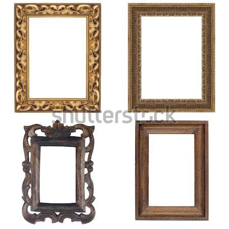 Four picture frames Stock photo © homydesign