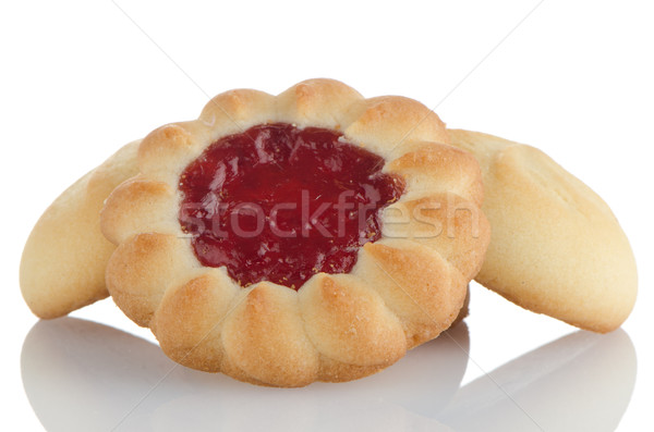 Strawberry biscuit Stock photo © homydesign