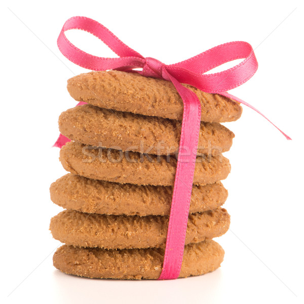 Festive wrapped biscuits Stock photo © homydesign
