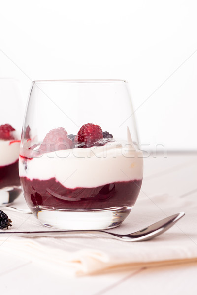 Yogurt desert Stock photo © homydesign