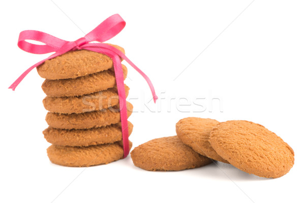 Festive wrapped biscuits Stock photo © homydesign