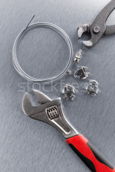 Tool and wires Stock photo © homydesign