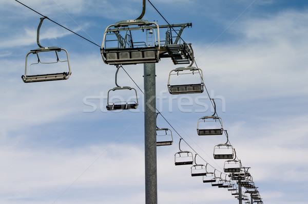 Idle lift chairs Stock photo © homydesign