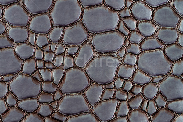 Grey leather texture closeup Stock photo © homydesign