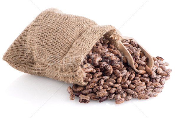 Pinto beans bag Stock photo © homydesign