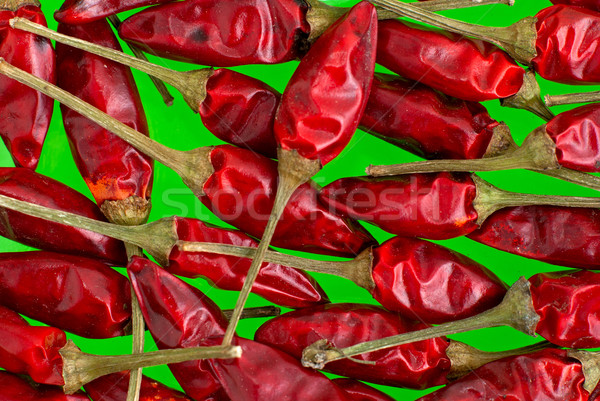 Red chilli peppers Stock photo © homydesign