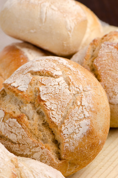 Bread closeup Stock photo © homydesign