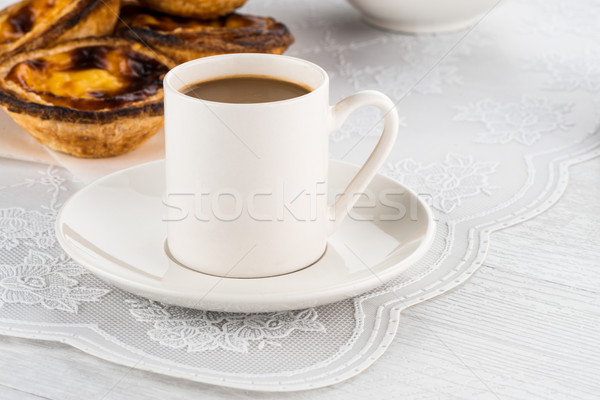 Egg tarts  Stock photo © homydesign