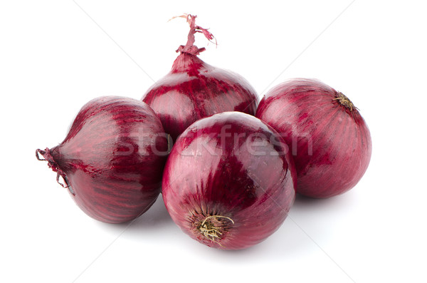 Stock photo: Red onions