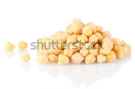 Pile of chickpeas Stock photo © homydesign
