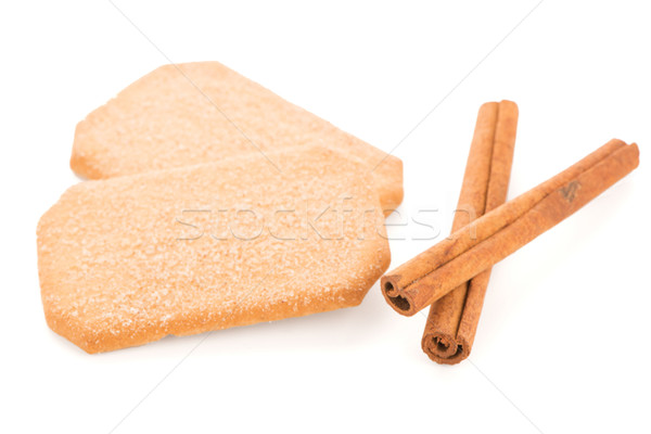 Scorţişoară cookie cookie-uri izolat alb alimente Imagine de stoc © homydesign