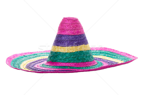 Colorful mexican sombrero Stock photo © homydesign