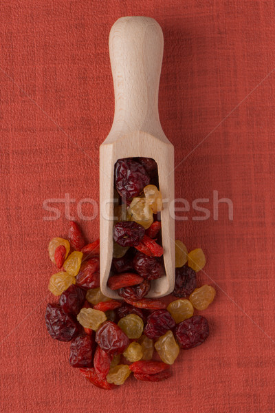 Foto stock: Escavar · misto · secas · frutas · topo