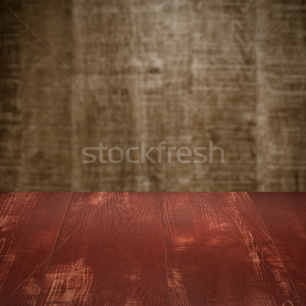 Foto stock: Madera · mesa · pared · textura · diseno