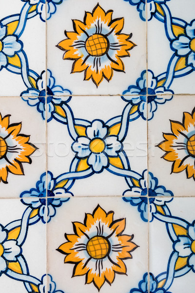 Portuguese tiles Stock photo © homydesign