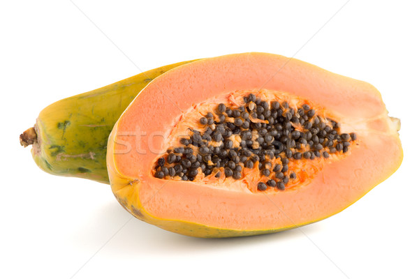 Fresh and tasty papaya Stock photo © homydesign