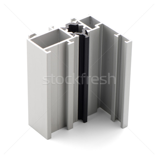 Aluminium profile sample Stock photo © homydesign