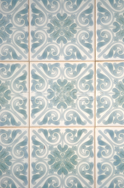 Traditional Portuguese azulejos Stock photo © homydesign
