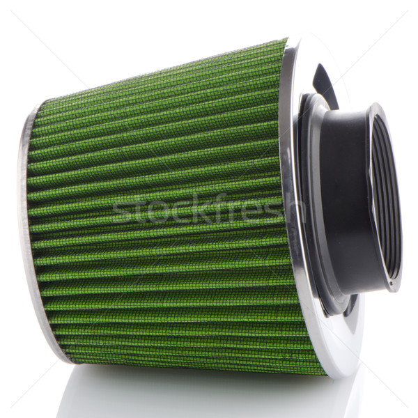 Foto stock: Ar · cone · filtrar · branco · veículo · modificação