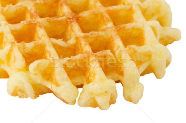 Crisp waffle Stock photo © homydesign