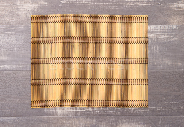 Bamboo place mat Stock photo © homydesign