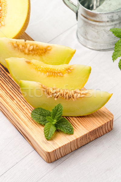 Honeydew melon Stock photo © homydesign