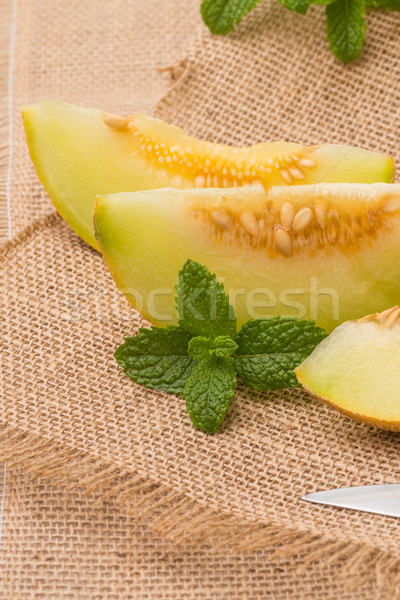 Honeydew melon Stock photo © homydesign