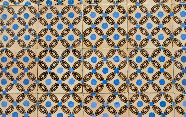 Portuguese glazed tiles 103 Stock photo © homydesign