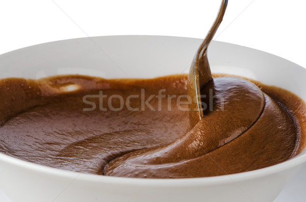 Chocolate mousse Stock photo © homydesign