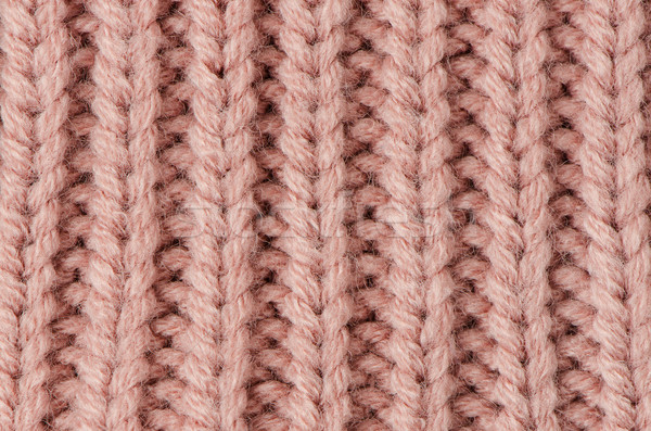 Pink knitted wool Stock photo © homydesign
