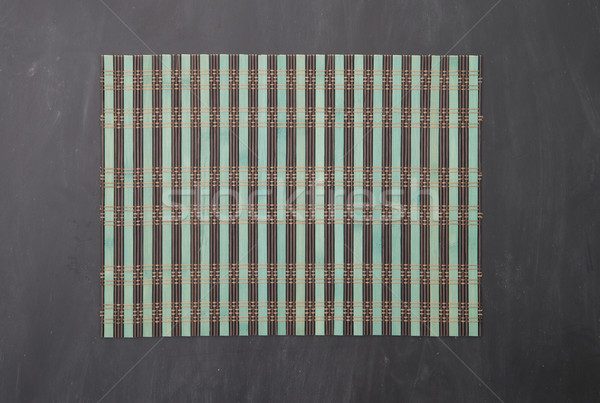 Bamboo place mat Stock photo © homydesign