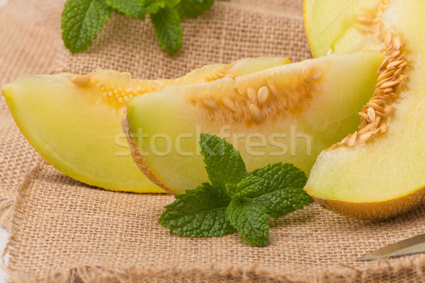 Honeydew melon Stock photo © homydesign