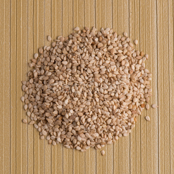 Circle of sesame seeds Stock photo © homydesign