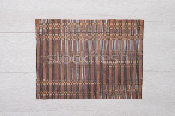 Bamboo place mat Stock photo © homydesign