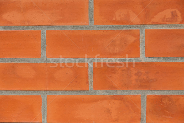 Red brick wall texture Stock photo © homydesign