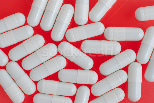 White pills Stock photo © homydesign