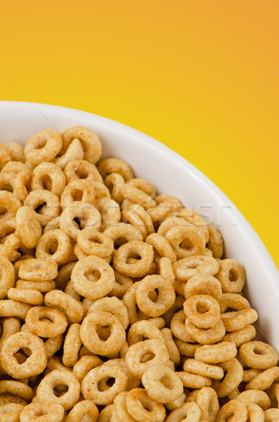 Yellow cereals Stock photo © homydesign