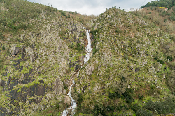 Waterfall in Arouca Stock photo © homydesign