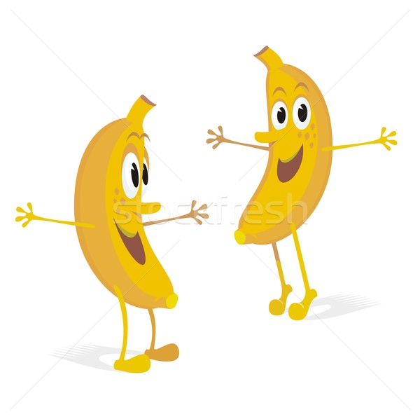 Happy Bananas Stock photo © HouseBrasil
