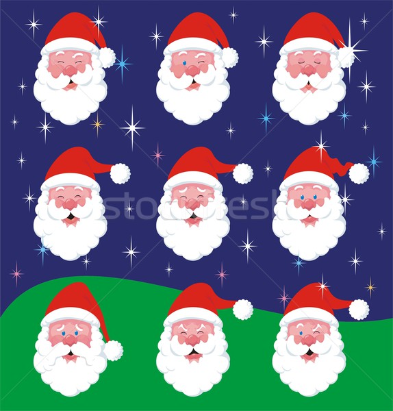 Santa Claus Mood Stock photo © HouseBrasil