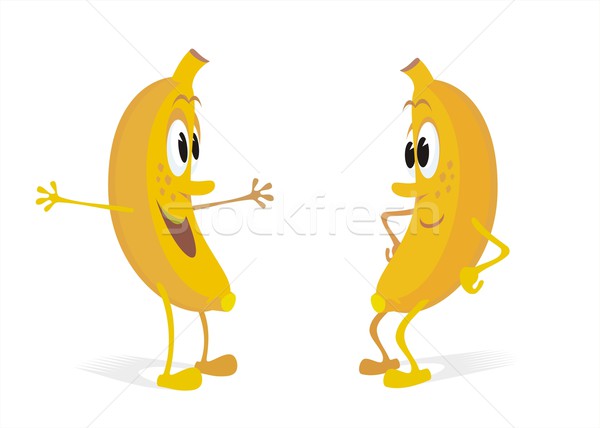 Bananas talk Stock photo © HouseBrasil
