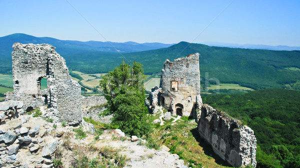 Mysterious castle Stock photo © hraska