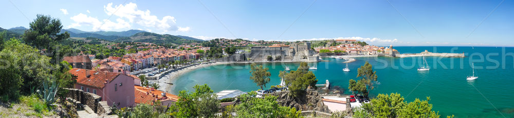 Bay of Collioure Stock photo © hraska