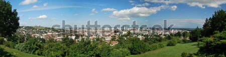 ブラチスラバ 市 パノラマ スロバキア 空 ツリー ストックフォト © hraska